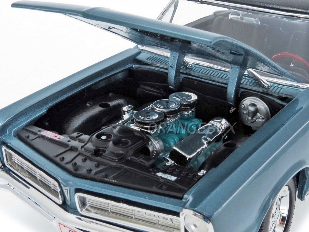 Pontiac GTO 1965 Hurst Maisto 1:18 Azul - 20 anos! Loja on-line de